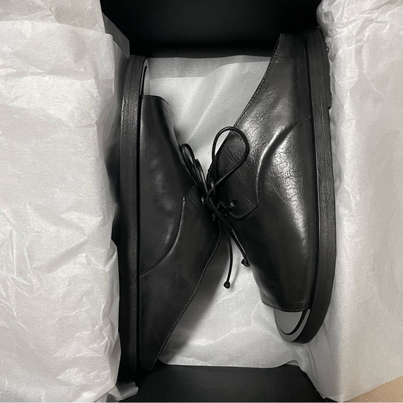 Marsell Sandello Scalzato Lace-Up Sandals in Black Calf Leather Size 38 - Picture 6 of 6